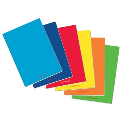 QUADERNI A4 A CON MARGINE DA 10 MONOCOLORE